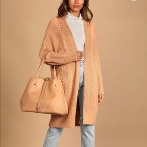 New Lulu’s knit cardigan